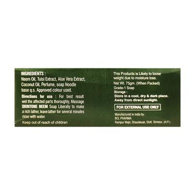 SKINTONE NEEM Soap 75gm - Cleanser-Oth