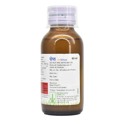 Ceff Forte Premix 250mg Oral Suspension 60ml - Bacterial Infections-Cep
