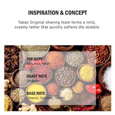 Tabac Original Shaving Foam 50 ml - Shaving Foams