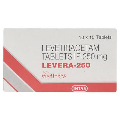 LEVERA 250 Tablet 15's - Epilepsy/Convulsion-Ant
