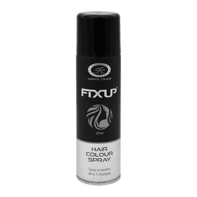 Fashion Colour Hair Colour Spray, Silver 150 ml - Hair Sprays & Mists