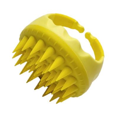 Alan Truman Scalp Sos - Scalp Massage & Shampoo Brush - Yellow 1's - Hair Brushes