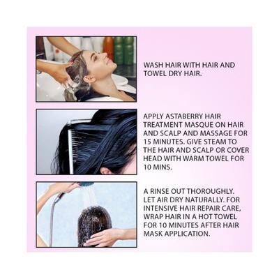 Astaberry Professional KeraSmooth Hair Treatment Masque 200 ml - Hair Treatment