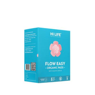 Hi Life Flow Easy Organic Pads 5's - Sanitary Napkins