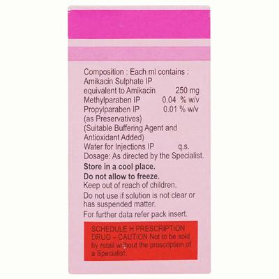 MIKACIN 750mg Injection 3ml - Bacterial Infections-Ami