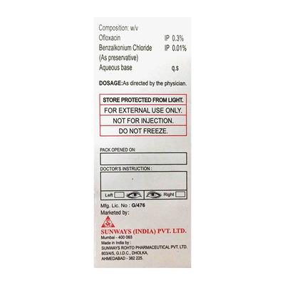 Oflo Ophthalmic Solution 5ml - Eye Infections-Eaa