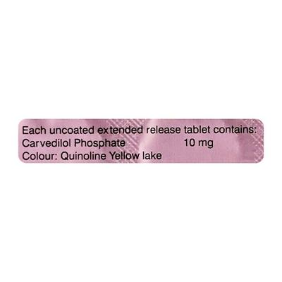 Carvistar CR 10mg Tablet 10'S - Angina