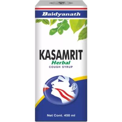 Baidyanath Kasamrit Herbal Cough Syrup 450 ml - Speciality Medicines