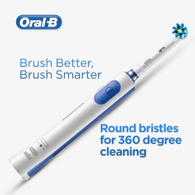 Oral B Pro 600 Cross Action Rechargeable Toothbrush 1's - Toothbrushes