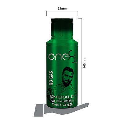 One8 By Virat Kohli Emerald No Gas Deodorant 120 ml - Deodorants/Roll-Ons