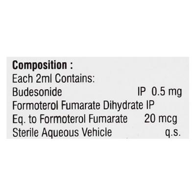 BUDETROL 0.5mg Respules 5X2ml - Asthma/COPD-Ast