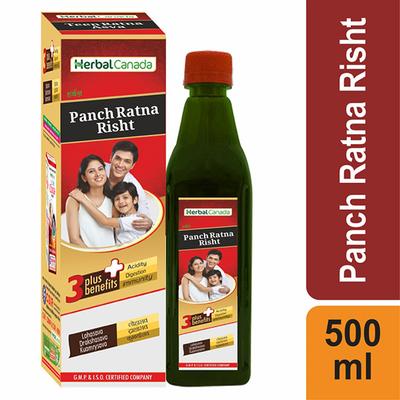 Herbal Canada Panch Ratna Risht Juice 500 ml - Ayurvedic Juices