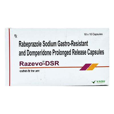 RAZEVO DSR Capsule 10's - Ulcer/Reflux/Flatulence-Aaa