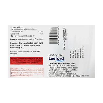 VENPRES 80 Tablet 10's - Hypertension-Ang