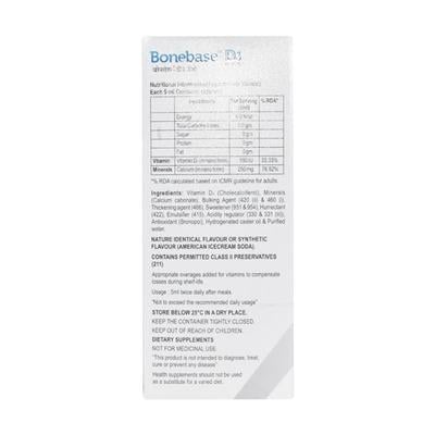 BONEBASE D3 NANO Oral Suspension 200ml - Supplements-Vam