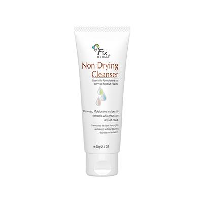 Fixderma Non Drying Cleanser, Gentle, Pore-Refining, Soap Free For Dry & Sensitive Skin (60gm ) - Face Wash & Cleansers