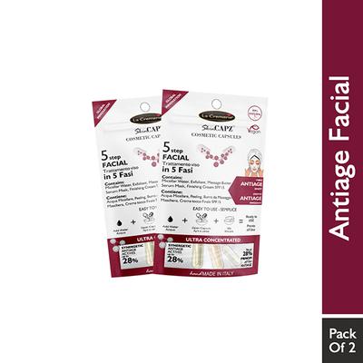 La Cremerie SkinCapz Anti Ageing Facial Kit 2's - Facial Kits