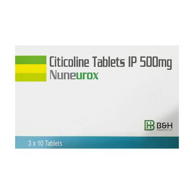 NUNEUROX Tablet 10's - Nootropics And Neurotrophics