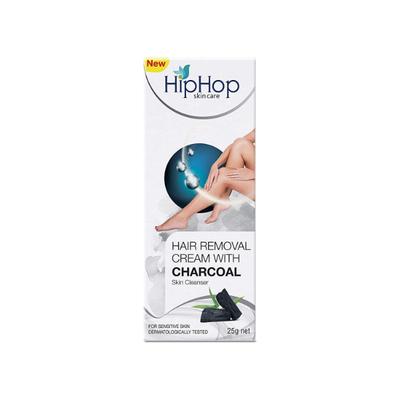 Hiphop Skincare Hair Removal Cream With Charcoal For Women 25 gm - Shaving & Hair Removal