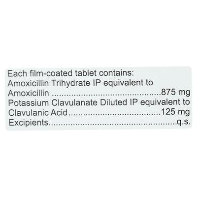 CLAVAM 1gm Tablet 10's - Bacterial Infections-Pen