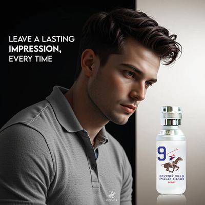 Beverly Hills Polo Club Sports No.9 Eau De Toilette For Men 50 ml - Men Perfumes (Edt/Edp)