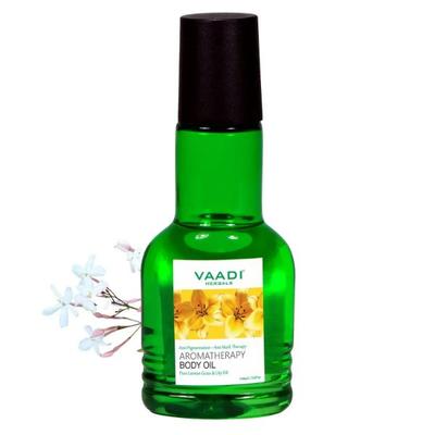 Vaadi Herbals Aromatherapy Body Oil - Pure Lemon Grass & Lily Oil 110 ml - Massage Oils