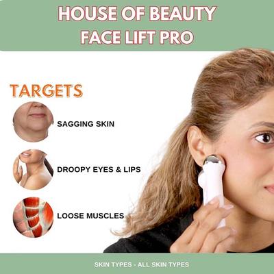 HOB Face Lift Pro Micro Currenting Face Massager Tool for Skin Lifting Instantly at Home 1's - Massagers