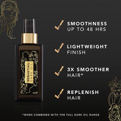 Sebastian Professional Dark Oil Hair Oil 95 ml - Hair Oils