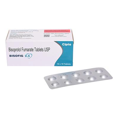 BISOFIG 2.5 Tablet 10's - Hypertension-Bet
