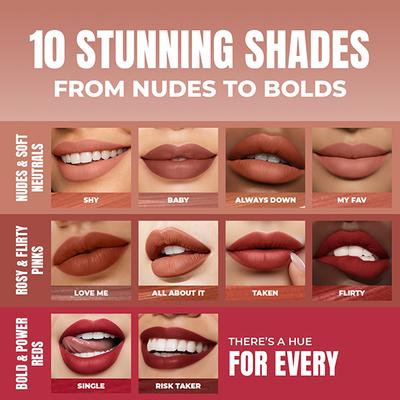 L.A.Girl Lip Haze Blurring Soft Matte Lip Color Taken 3.3 ml - Lipsticks