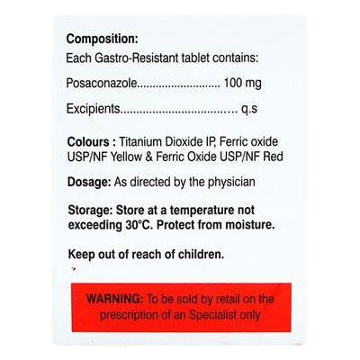 POSOXIL GR 100 Tablet 10's - Fungal Infections-Anf
