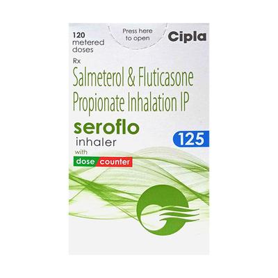 Seroflo 125 with Dose Counter 120MD Inhaler 7.2g - Asthma/COPD-Ast