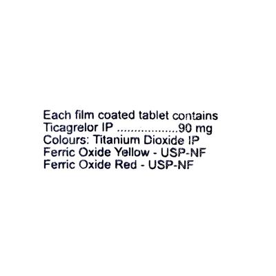 TIKACAD 90 Tablet 10's - Blood Clot-Ant