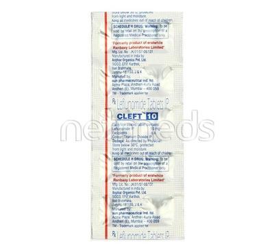 Cleft 10mg Tablet 10'S - Arthritis-Dis