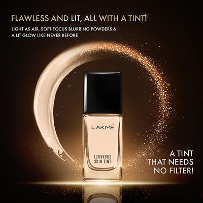 Buy Lakme Absolute Luminous Skin Tint Foundation C100 Cool Ivory
