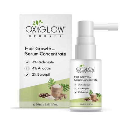 OxyGlow Herbals Hair Growth Serum Concentrate 30 ml - Hair Serums