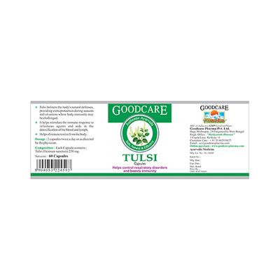 Goodcare Tulsi Capsule 60's - Pure Herbs