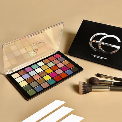 Europe Girl 40 Shade Eyeshadow Palette Vibrant Tone 40 gm - Eye Shadow Palettes