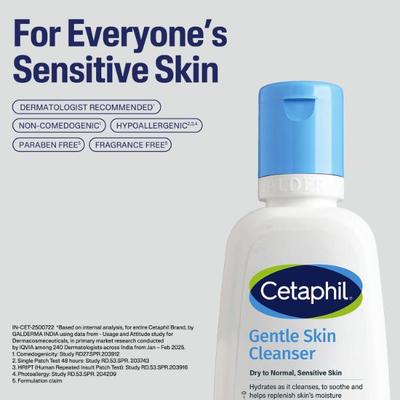 Cetaphil Gentle Skin Cleanser 60 ml - Face Washes