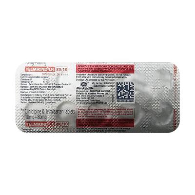 TELMIKIND LN 80/10 Tablet 10's - Hypertension-Ana