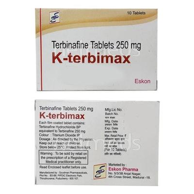 K Terbimax 250mg Tablet 10'S - Fungal Infections-Anf