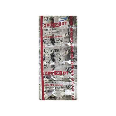 Zifi DT 50mg Tablet 10'S - Bacterial Infections-Cep