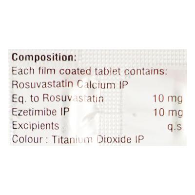 CREVAST EZ 10mg Tablet 10's - High Cholesterol-Dys
