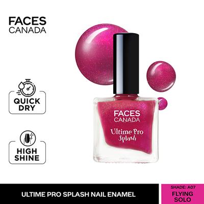 Faces Canada Ultime Pro Splash Nail Enamel - Solo A07 8 ml - Nail Polish