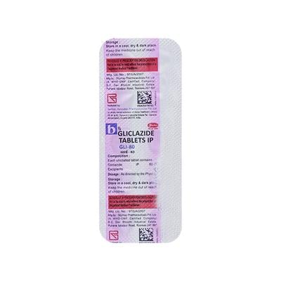 GLI 80 Tablet 10's - Diabetes-Ant