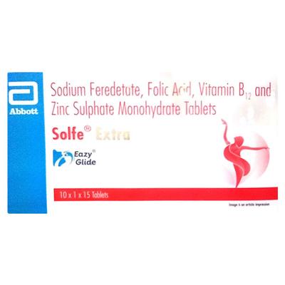 SOLFE EXTRA Tablet 15's - Anaemia-VMA