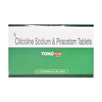 TOKO PLUS Tablet 10's - Nootropics And Neurotrophics