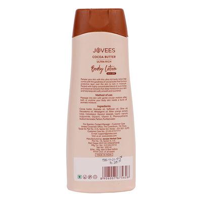 Jovees Cocoa Butter Hand & Body Lotion 300 ml - Lotions & Creams