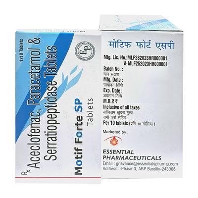 MOTIF FORTE SP Tablet 10's - Pain relief-Nsa
