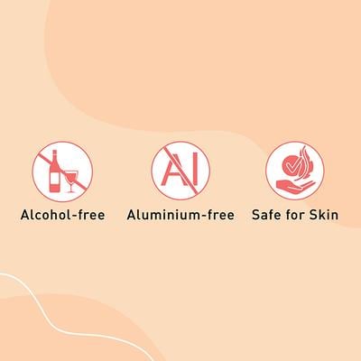 Sirona Underarm Roll On Deodorant for Women & Men Citrus Cheer 50 ml - Intimate Hygiene